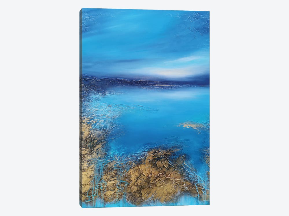 Blue Lagoon by Vera Hoi 1-piece Canvas Wall Art