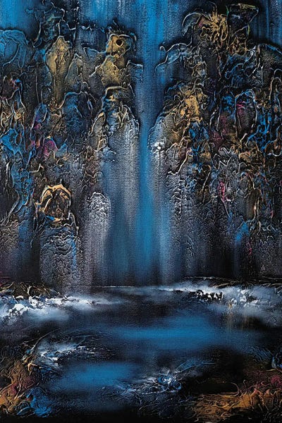 Night Waterfall by Vera Hoi canvas print