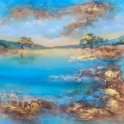 Sun Kiss II by Vera Hoi framed wall art