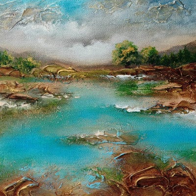 A Little Poem I by Vera Hoi framed wall art