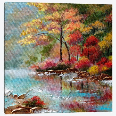 Autumn Canvas Print #VRA93} by Vera Hoi Art Print