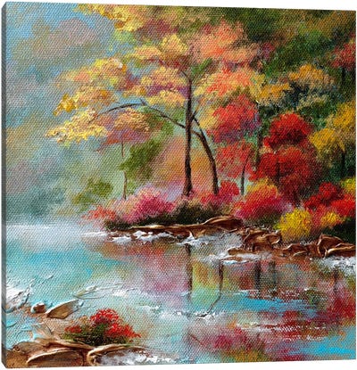 Autumn Canvas Art Print - Vera Hoi