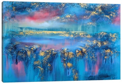 Mystery Lake Canvas Art Print - Vera Hoi