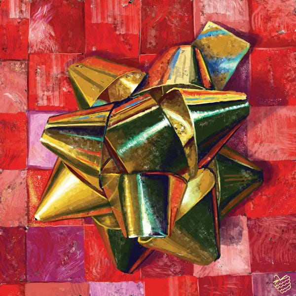 Seasonal Glam: Golden Bow by Very Berry