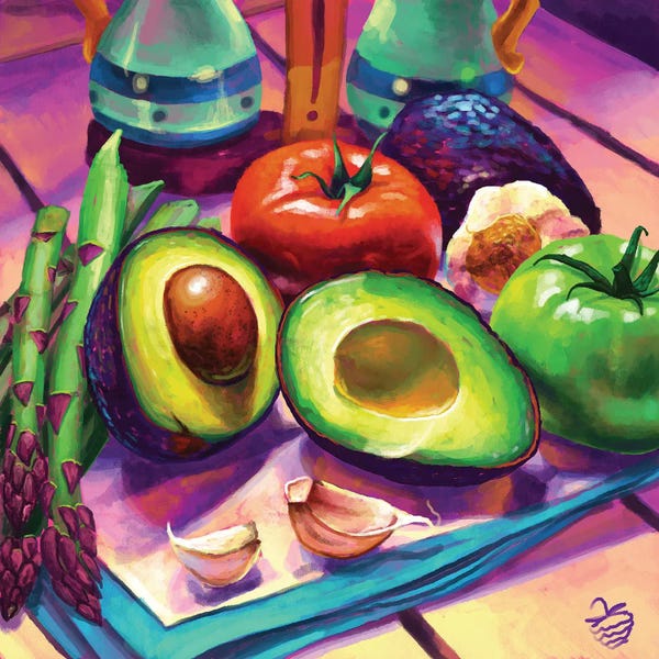 Kitchen: Veggies Spread by Very Berry