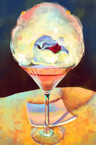 Cocktails & Mixed Drinks: Cotton Candy Cocktail by Very Berry