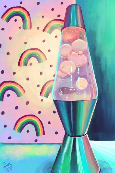 Y2K: Rainbow Lava Lamp by Very Berry