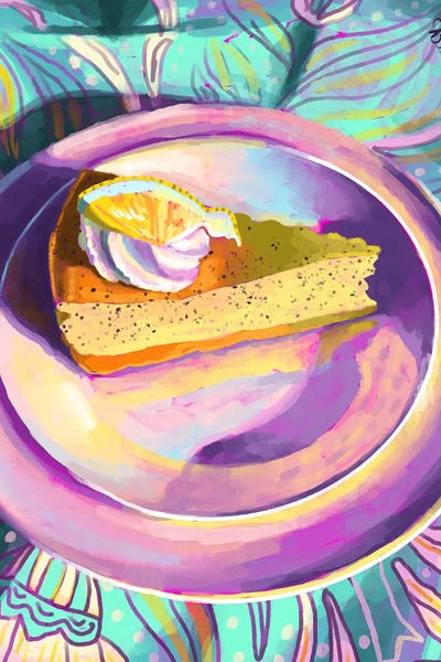 Cakes & Cupcakes: Lemon Poppyseed Cheesecake by Very Berry