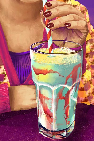 Ice Cream & Popsicles: Strawberry Milkshake by Very Berry