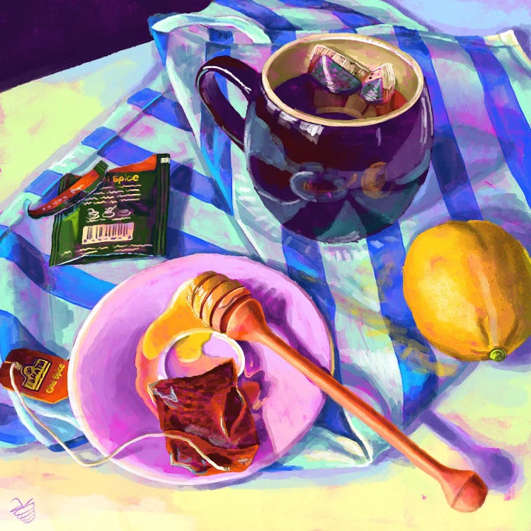 Tea Time II - Chai, Lemon And Honey
