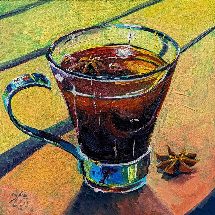 Mulled Wine With Spices by Very Berry wall art