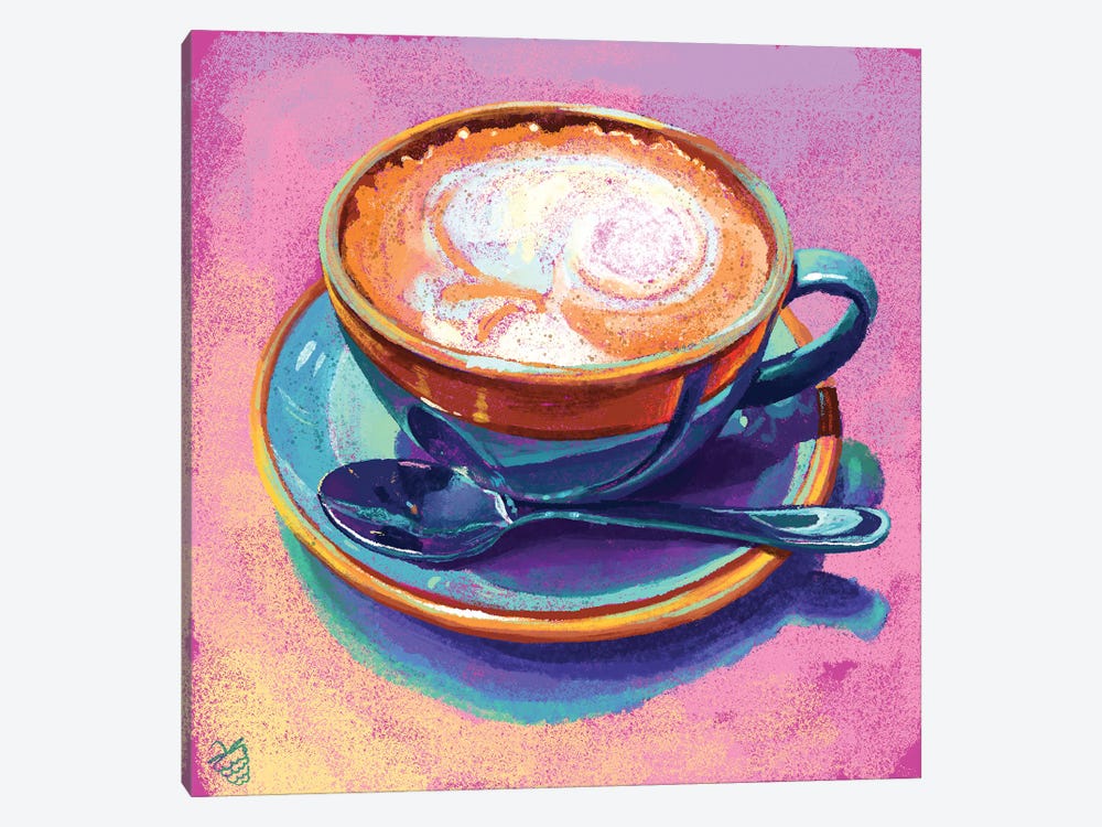 Cappuccino by Very Berry 1-piece Canvas Art Print