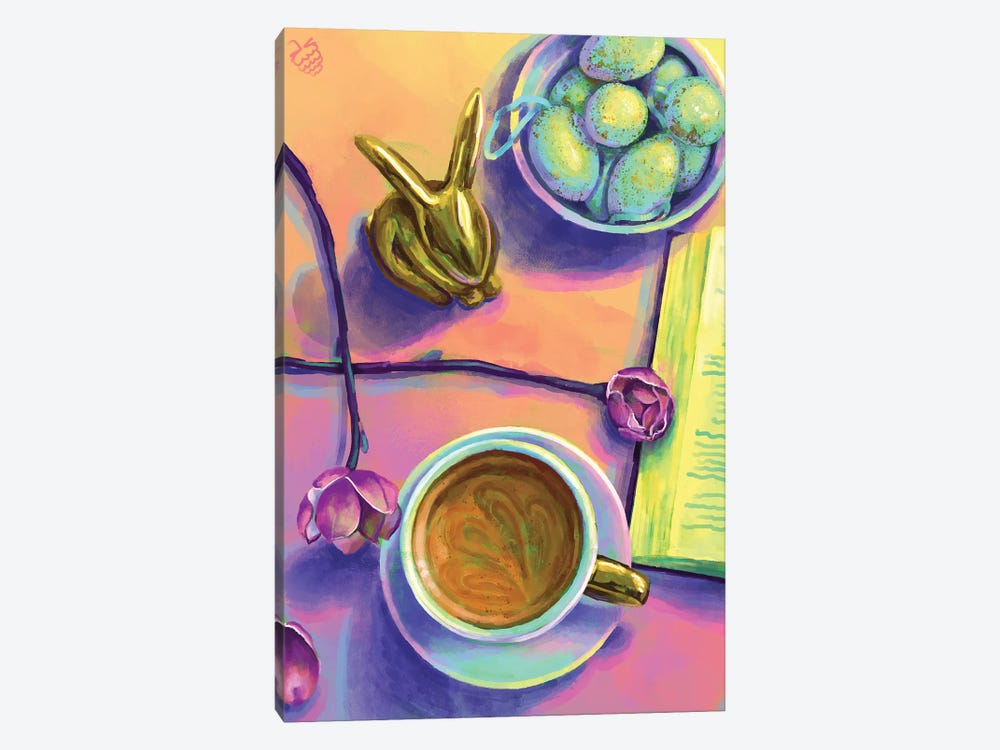Easter Joy by Very Berry 1-piece Canvas Print