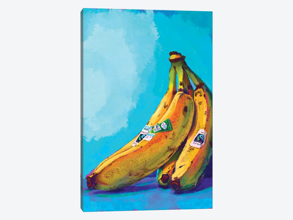 A Bunch Of Bananas by Very Berry 1-piece Art Print