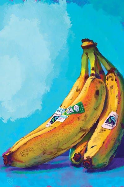 An Ode To Objects: A Bunch Of Bananas by Very Berry