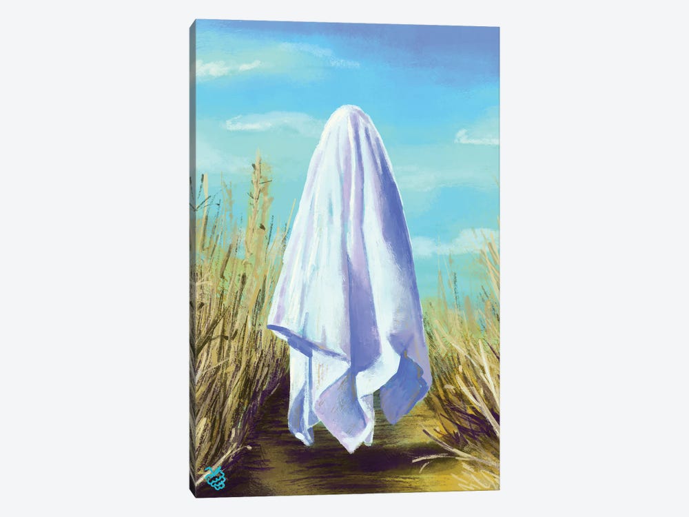 Ghost In The Field by Very Berry 1-piece Canvas Artwork