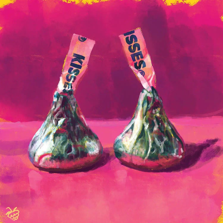 Hershey's Kisses by Very Berry wall art
