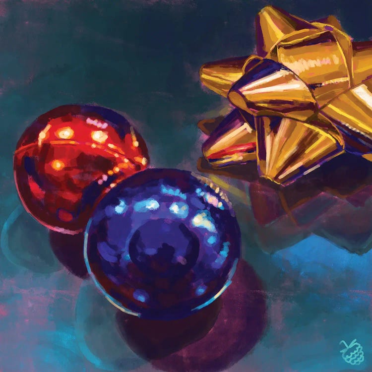It's Beginning To Look A Lot Like Christmas by Very Berry wall art