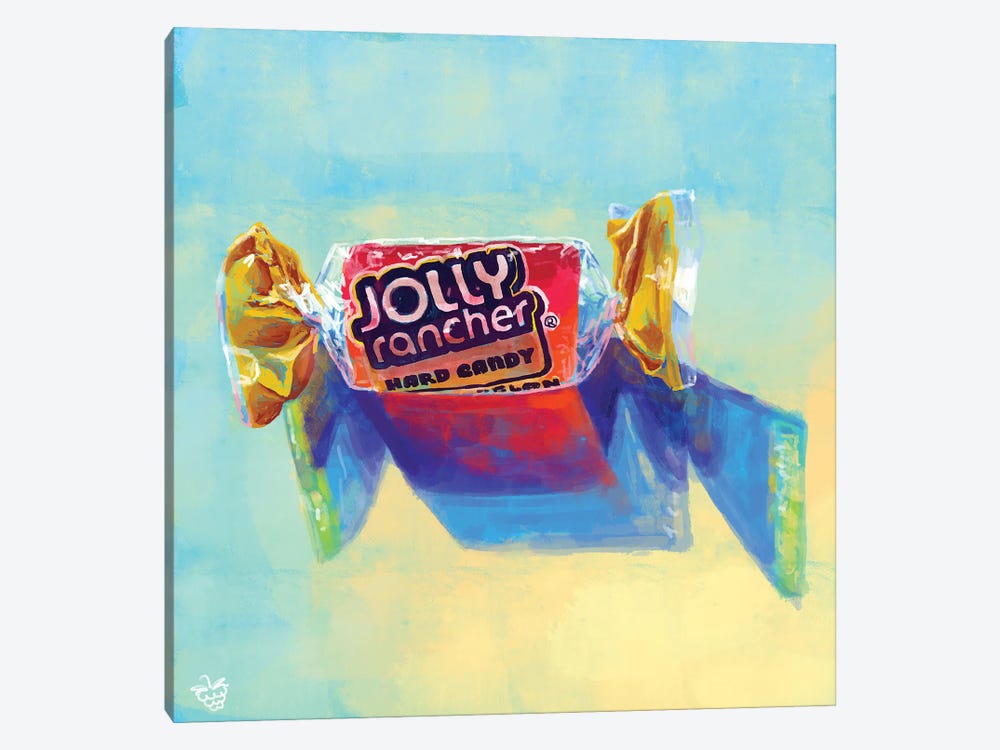 Jolly Rancher by Very Berry 1-piece Canvas Art Print