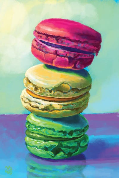 Similar To Wayne Thiebaud: Macaron Stack by Very Berry