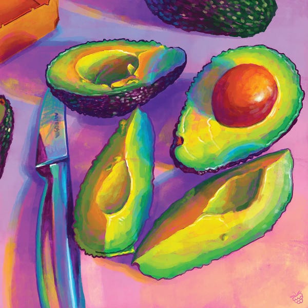 Foodie: Avocado And A Half by Very Berry