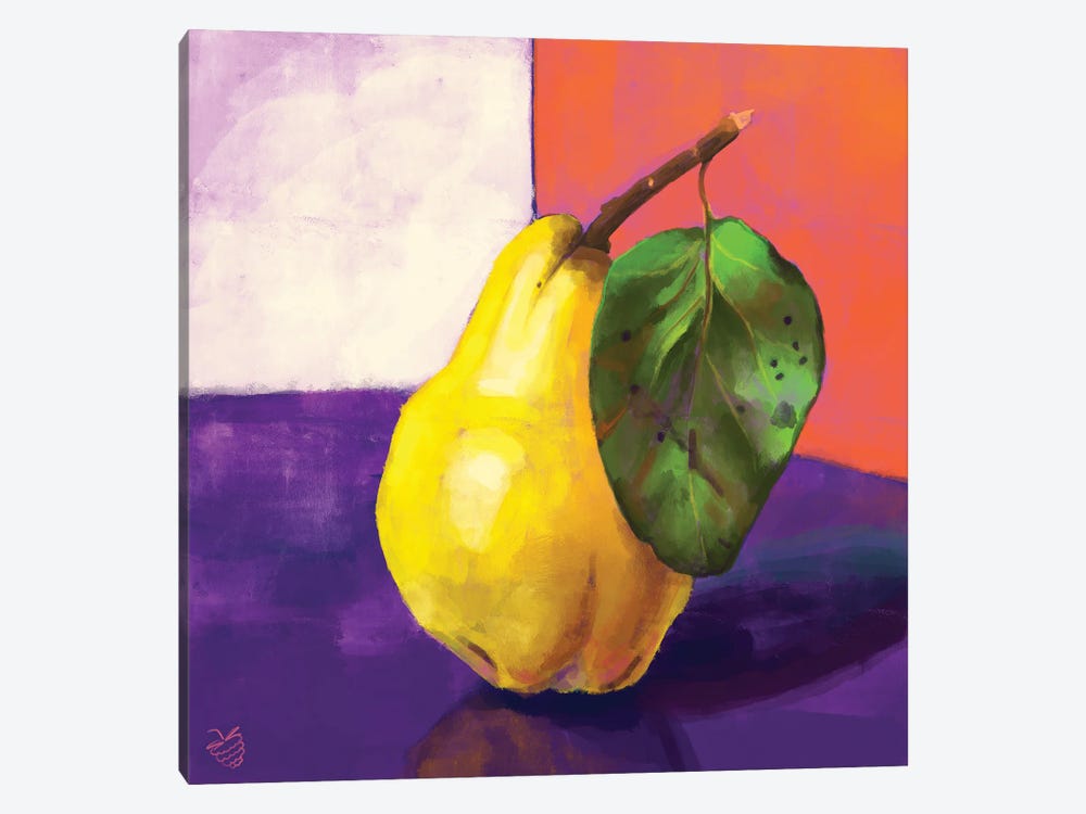 Quince by Very Berry 1-piece Canvas Print