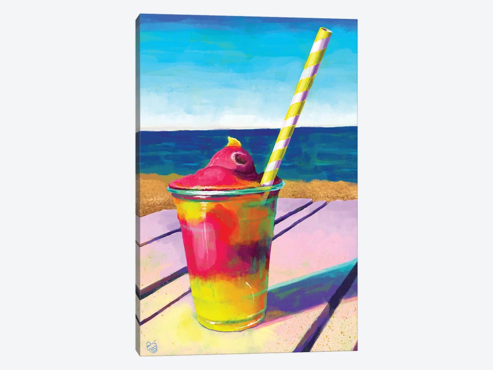 Sunny Slushie by Very Berry 1-piece Art Print