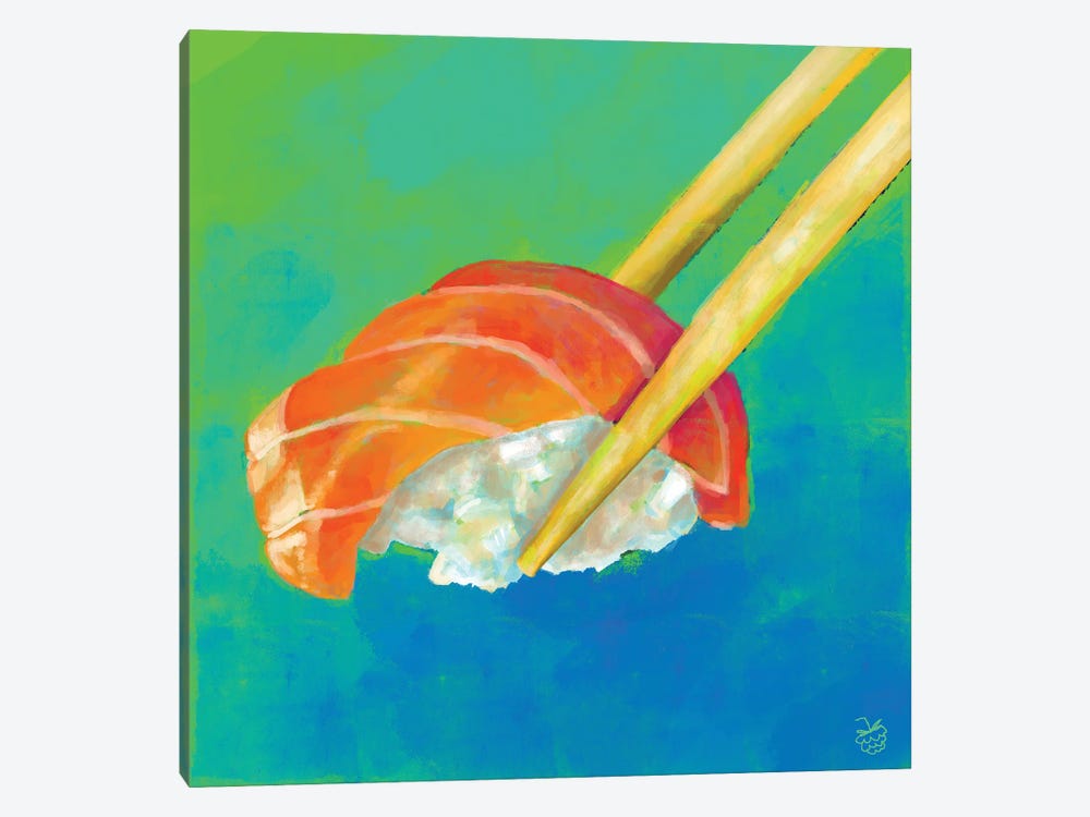 Nigiri Sushi by Very Berry 1-piece Canvas Art Print