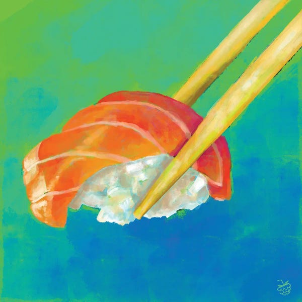 Asian Culture: Nigiri Sushi by Very Berry