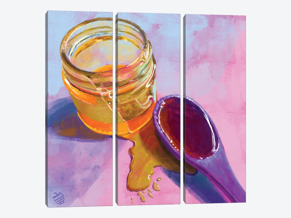 Sweet Honey by Very Berry 3-piece Canvas Wall Art