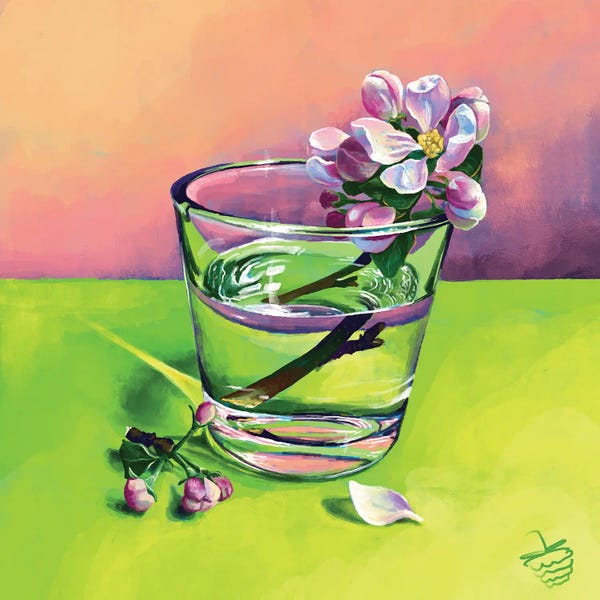 Apple Blossoms: Wild Apple Blossom by Very Berry