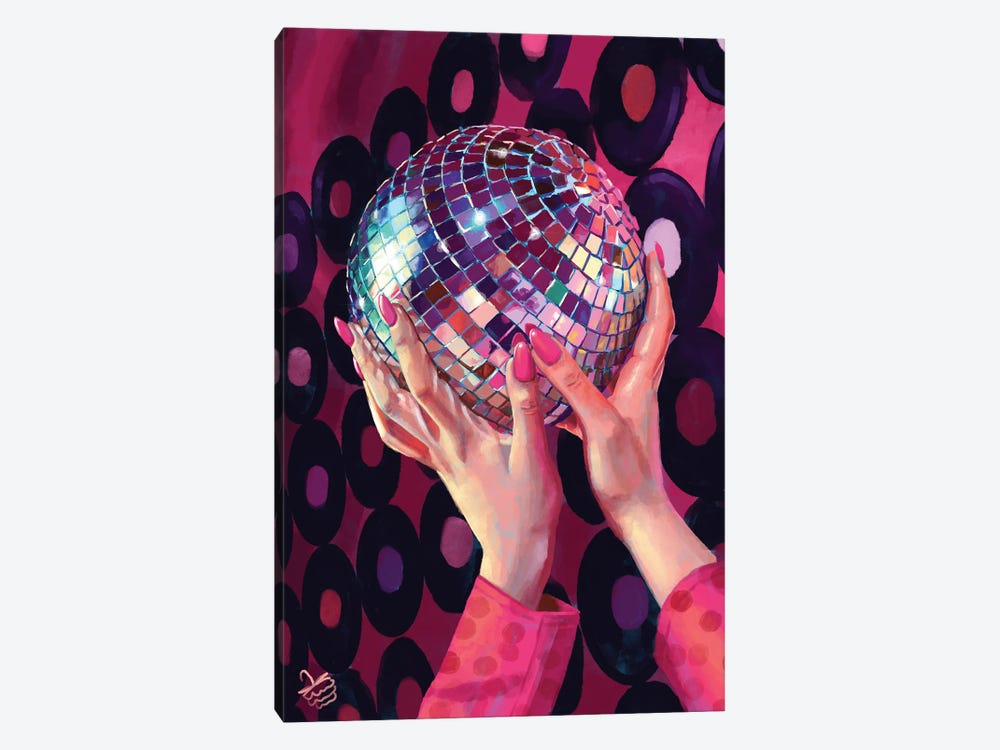 Barbie Retro Disco Dream In Pink by Very Berry 1-piece Canvas Print
