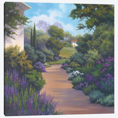 Garden Path I Canvas Print #VRH3} by Vivien Rhyan Canvas Art