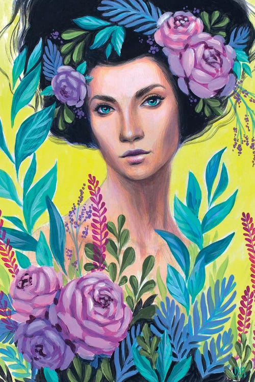 Bloom by Vasilisa Romanenko wall art