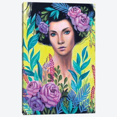 Bloom Canvas Print #VRK14} by Vasilisa Romanenko Canvas Wall Art