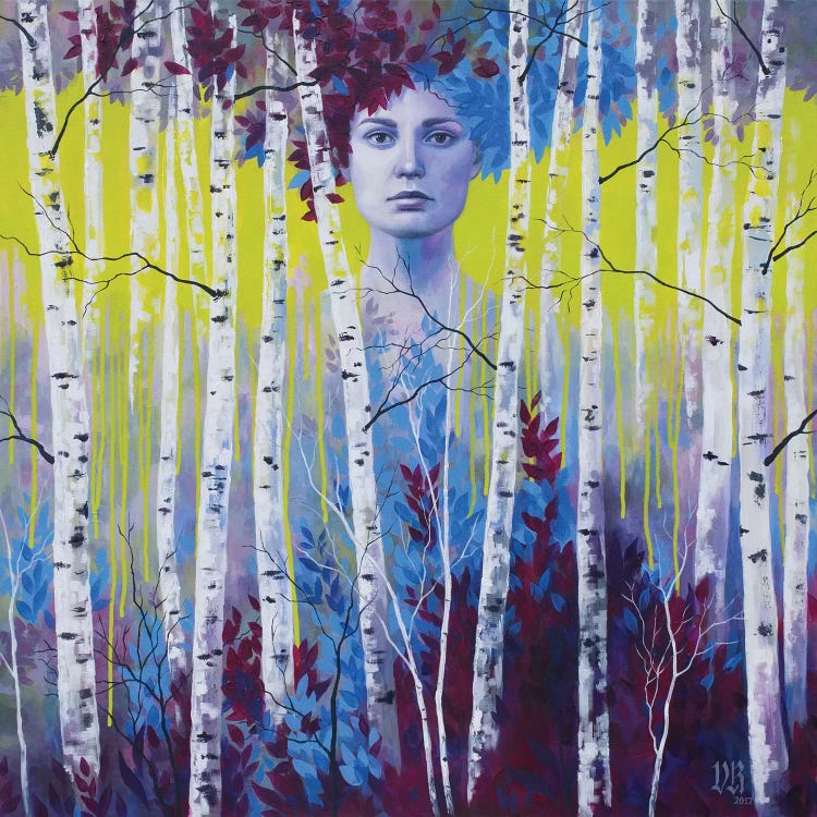 Chartreuse Dream by Vasilisa Romanenko wall art