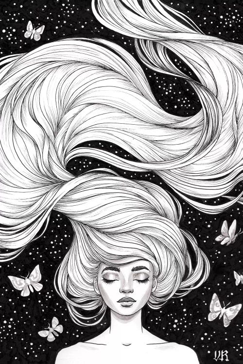 Floating by Vasilisa Romanenko wall art