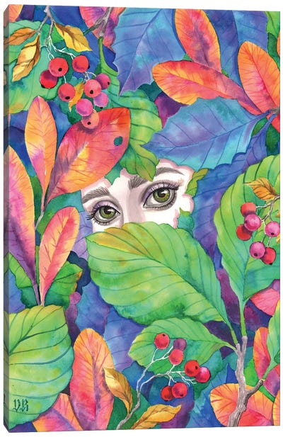 Hidden Canvas Art Print - Vasilisa Romanenko