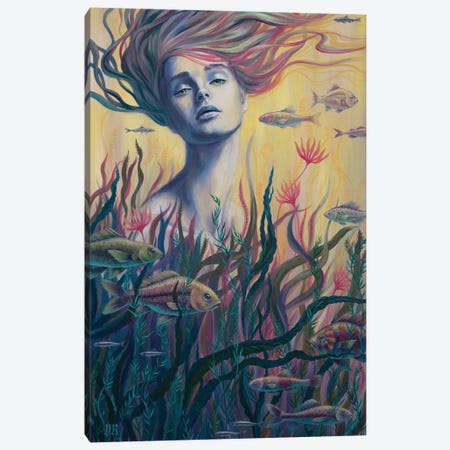 Submerged Canvas Print #VRK36} by Vasilisa Romanenko Canvas Wall Art