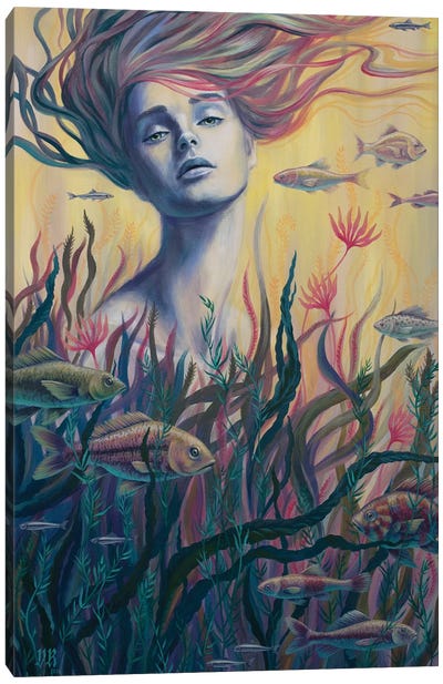Submerged Canvas Art Print - Vasilisa Romanenko