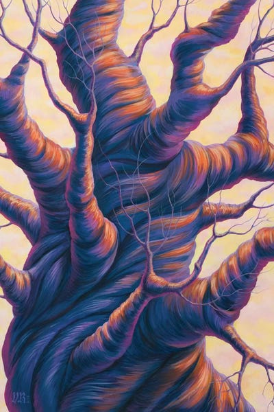 Twisted by Vasilisa Romanenko framed wall art