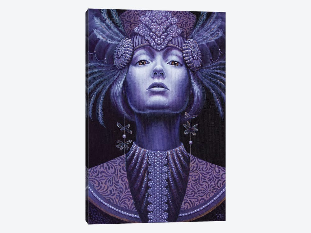 Violet Queen by Vasilisa Romanenko 1-piece Canvas Artwork