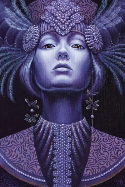 Vasilisa Romanenko: Violet Queen by Vasilisa Romanenko