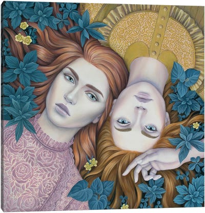 In The Meadow Canvas Art Print - Vasilisa Romanenko