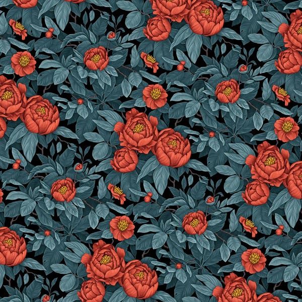 Vasilisa Romanenko: Peonies by Vasilisa Romanenko