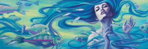 Vasilisa Romanenko: Aquatic III by Vasilisa Romanenko