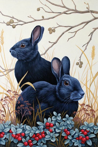 Vasilisa Romanenko: Black Rabbits by Vasilisa Romanenko