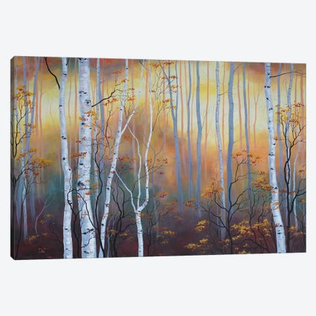 Autumn Glow Canvas Print #VRK9} by Vasilisa Romanenko Canvas Art Print