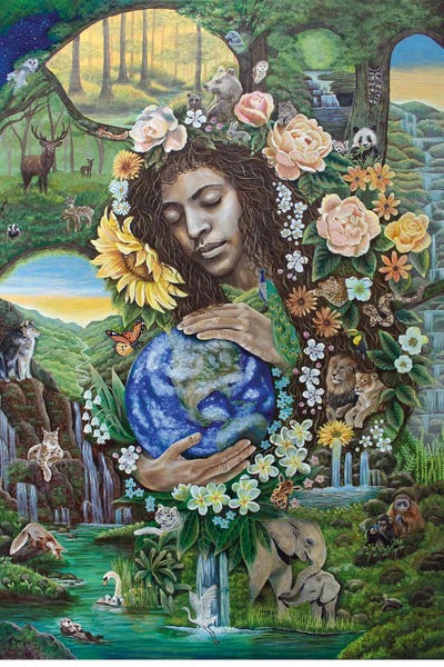 Fine Art Print: Beauty Of Gaia by Verena Wild