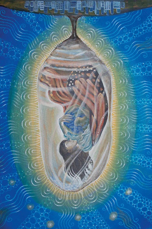 Chrysalis by Verena Wild wall art